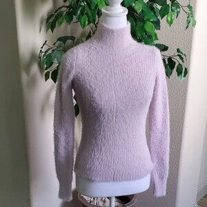 Marled Reunited Fuzzy Mock Neck Sweater